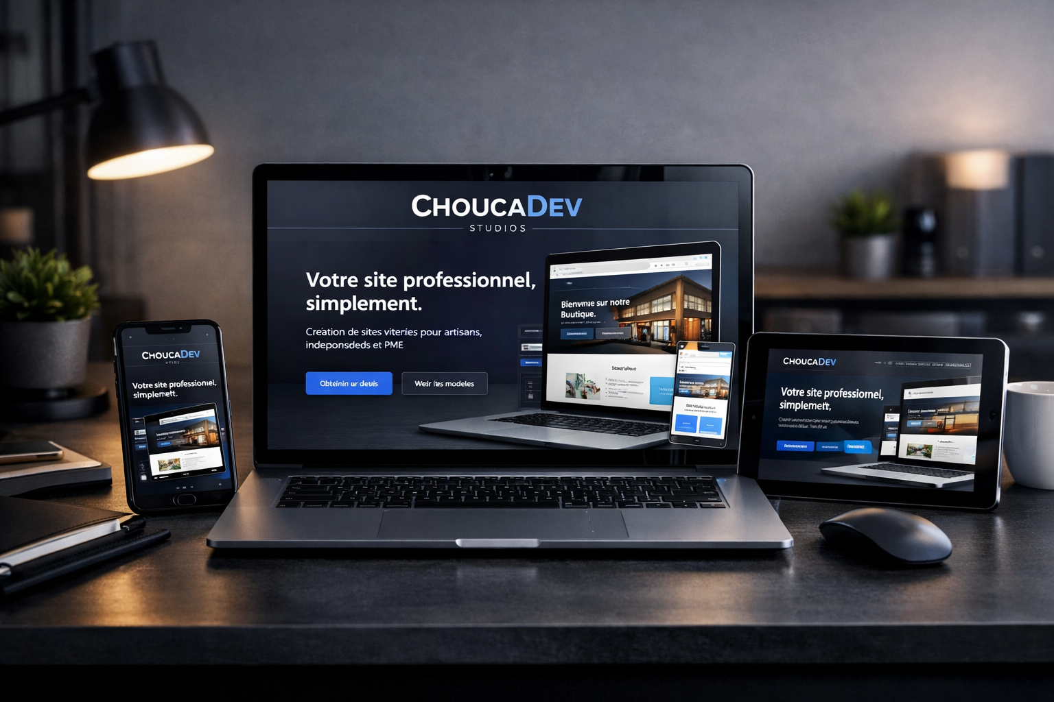 Présentation site vitrine